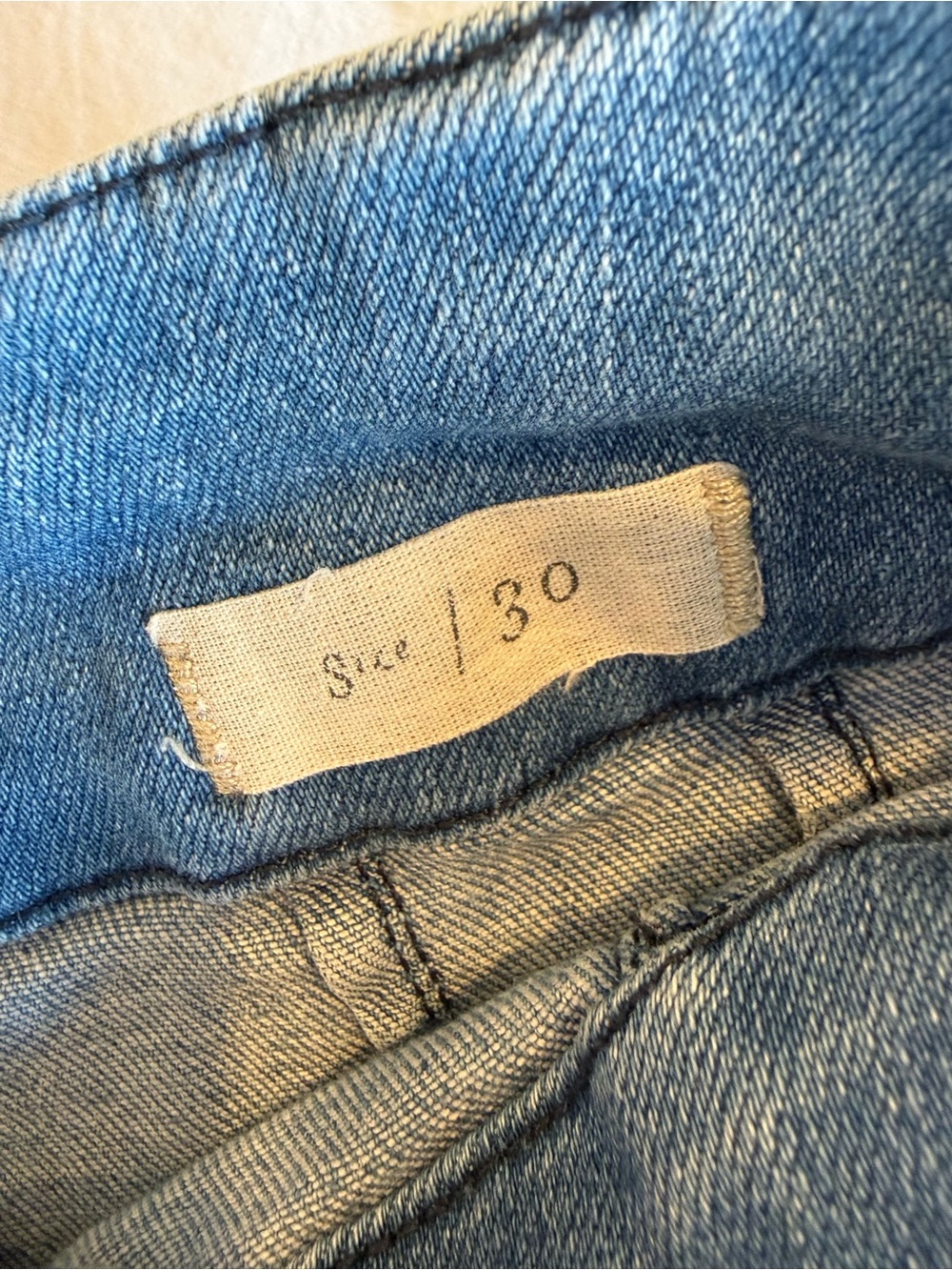 Pilcro and the Letterpress Light Blue Stretch Wide-Leg Jeans. Size:30 - Picture 9 of 12